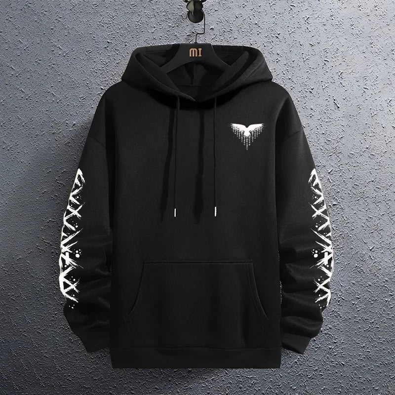 Techwear Graphic Hoodie