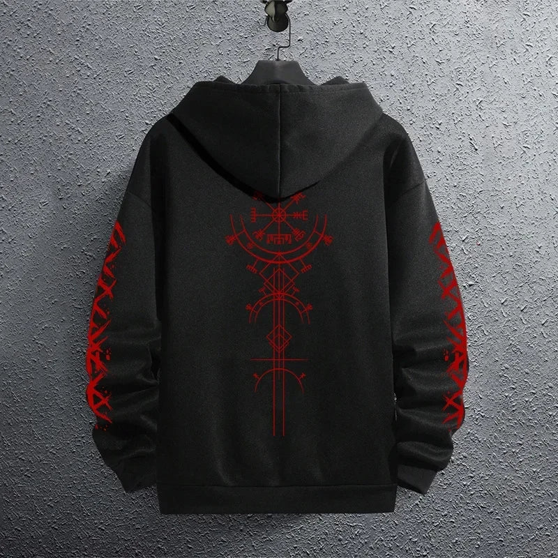 Techwear Graphic Hoodie