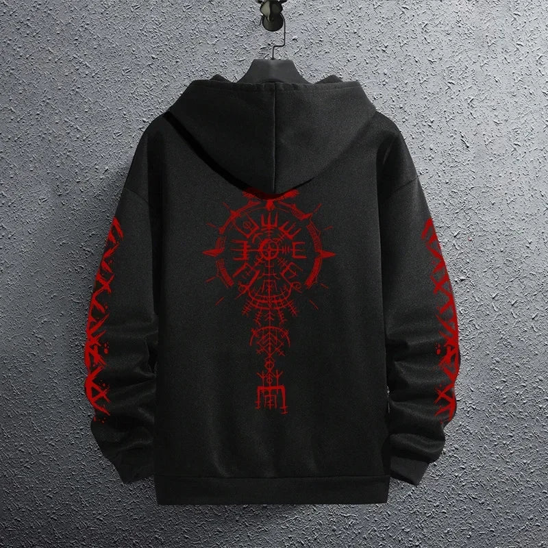 Techwear Graphic Hoodie