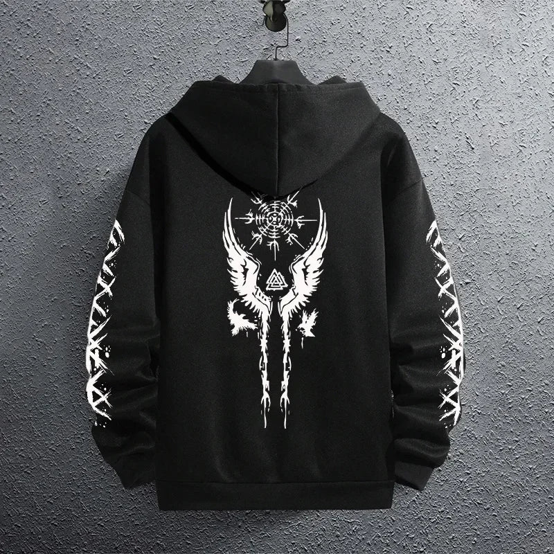 Techwear Graphic Hoodie