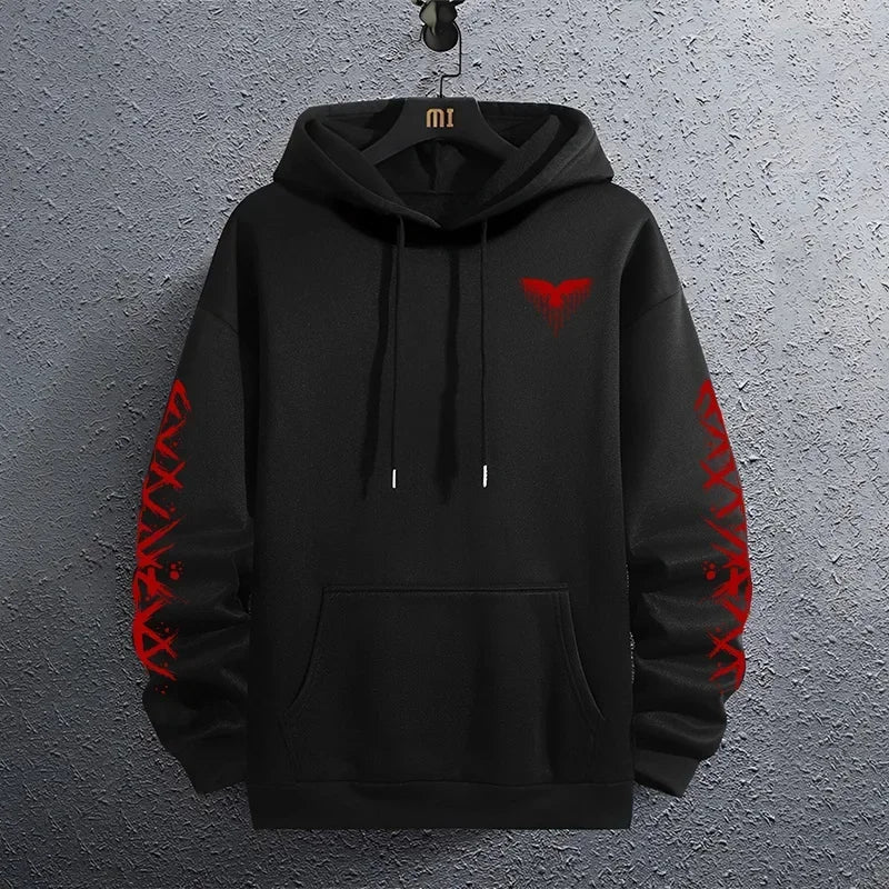 Techwear Graphic Hoodie