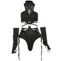TOKYONOIR Cyber Y2K Cut-Out Bodysuit