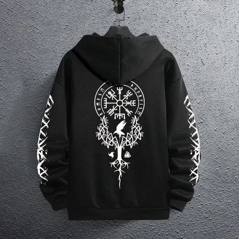 Techwear Graphic Hoodie